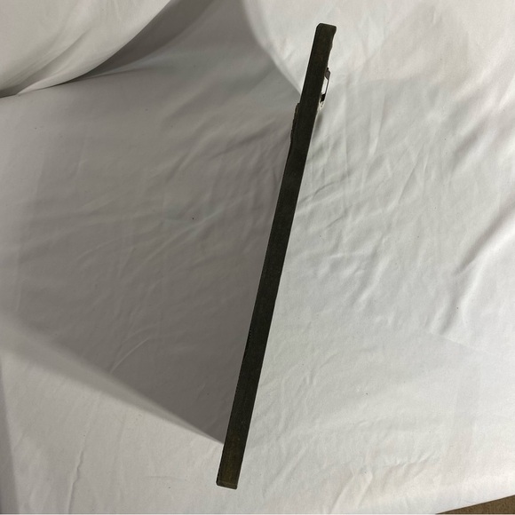 Wall Accent Fabulous Eiffel Tower Antique Rusted Metal Trunk Trunk Decal Plank - Picture 4 of 7